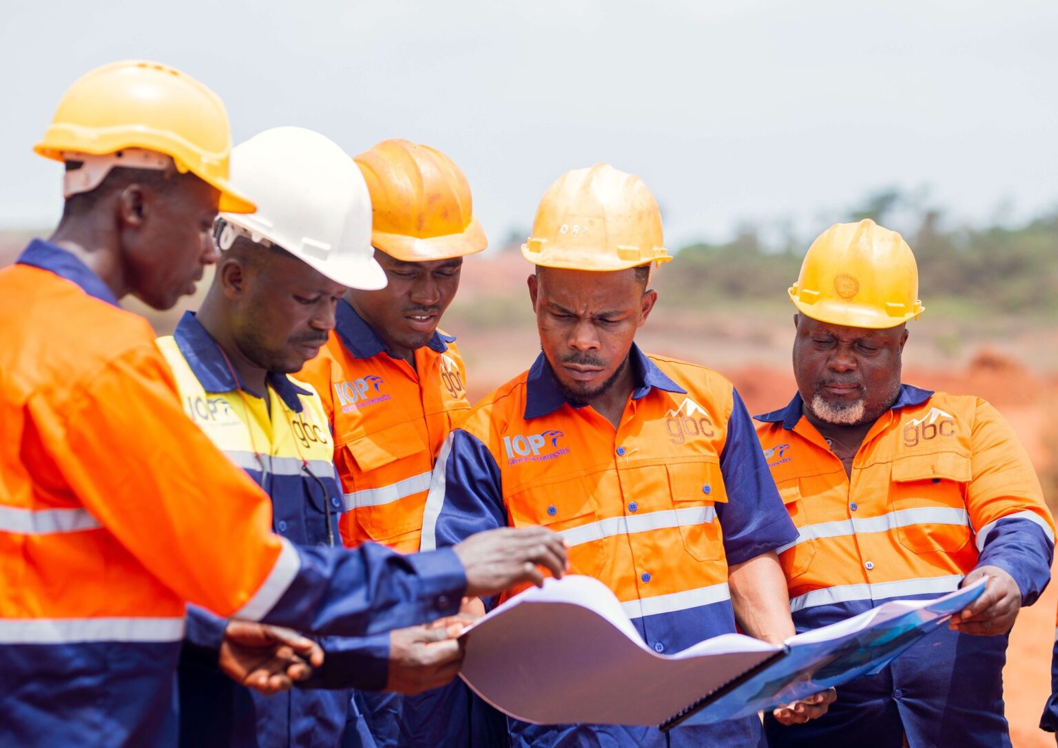 Mining operations at Awaso